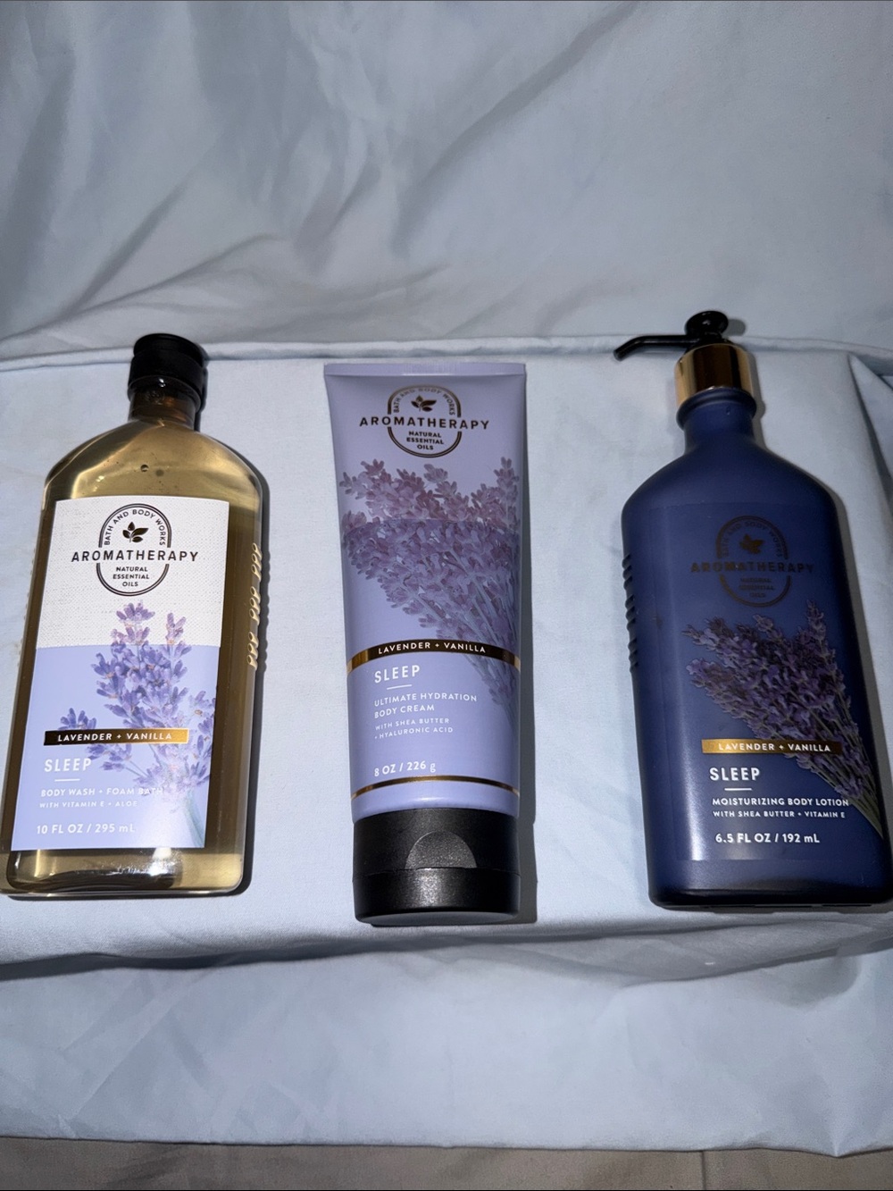 therapy Lavender + Vanilla Sleep Body Wash, Lotion & Cream Trio - Purple - Picture 5 of 5